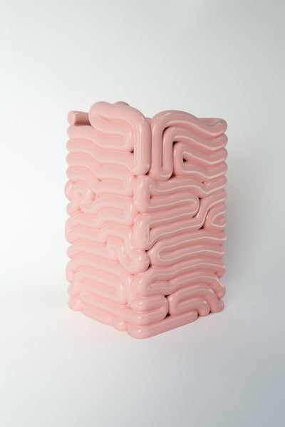 Noodle Vase Pink-Gast Studio-APOC STORE