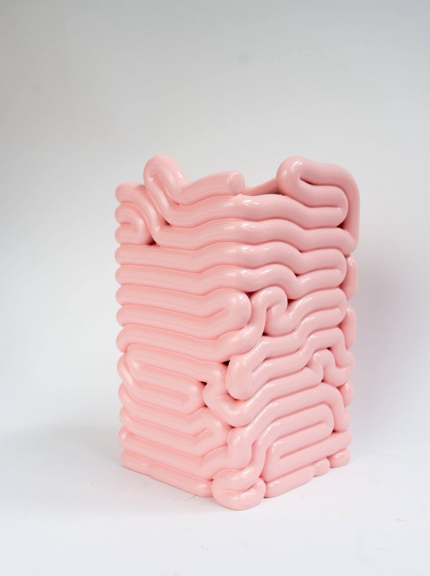 Noodle Vase Pink-Gast Studio-APOC STORE