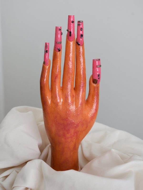 Pink PCB nail set-Hotnails-APOC STORE