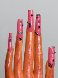 Pink PCB nail set-Hotnails-APOC STORE