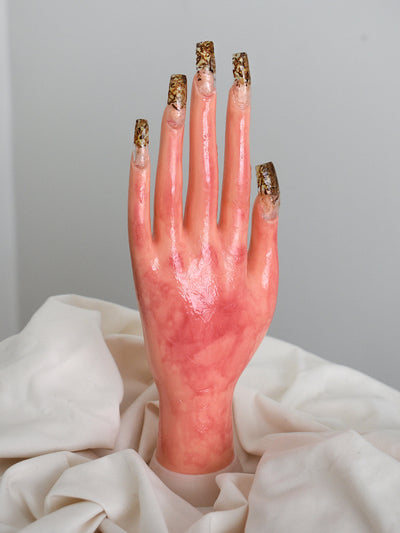 Tobacco stained nail set-Hotnails-APOC STORE