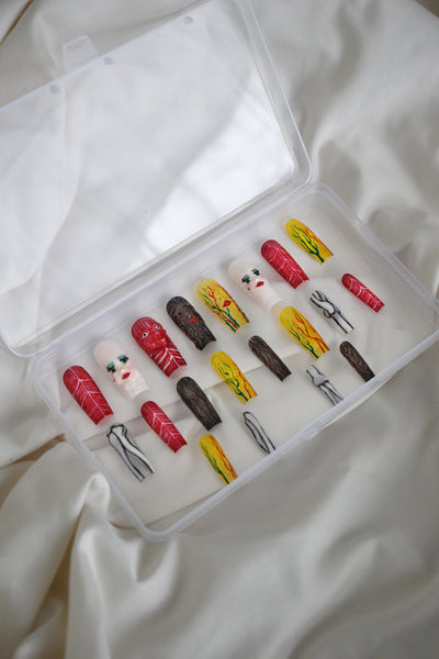 Anatomy of a porcelain doll nail set-Hotnails-APOC STORE