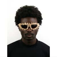 Organik Glasses Oval Nude-Bilel A.CHOUTRI-APOC STORE