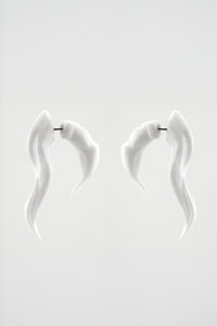 Horn Earrings (Pair)-Agoston Balazs-APOC STORE