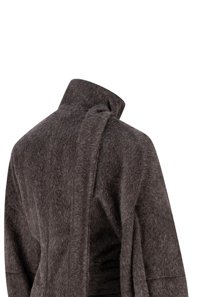 Manola Coat - Brown (Blend)-Karlaidlaw-APOC STORE