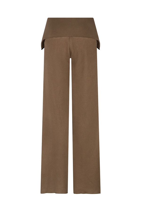 Waffle Pant - Khaki-Karlaidlaw-APOC STORE