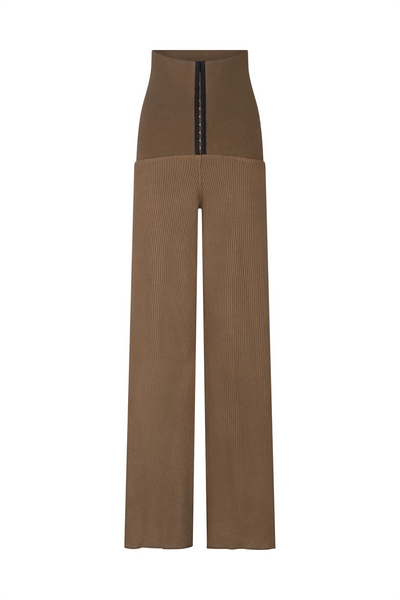 Waffle Pant - Khaki-Karlaidlaw-APOC STORE