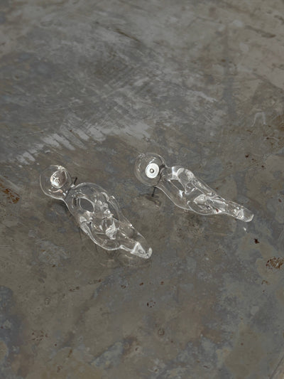 Deep W3b Earrings-Pia Glassworks-APOC STORE