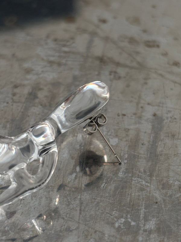 Deep W3b Earrings-Pia Glassworks-APOC STORE