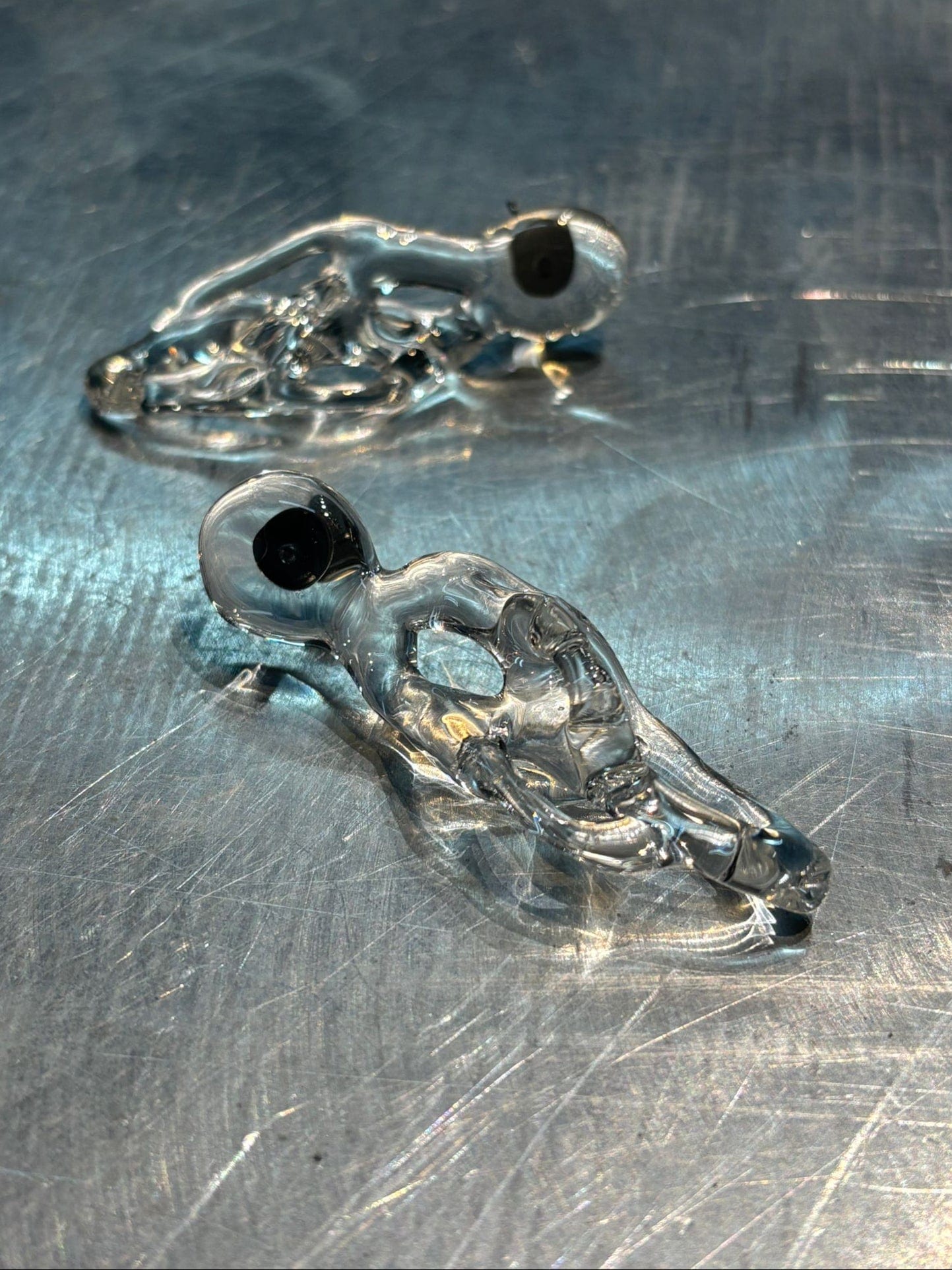 Deep W3b Earrings-Pia Glassworks-APOC STORE