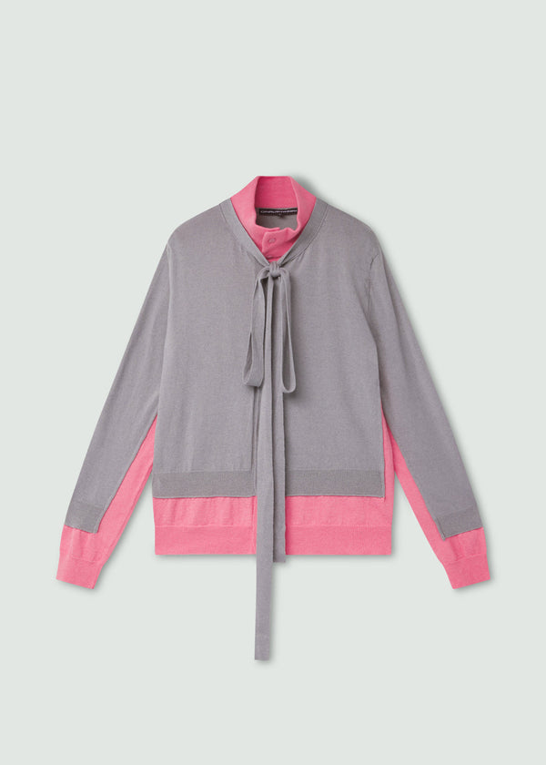 Double Cardigan Pink