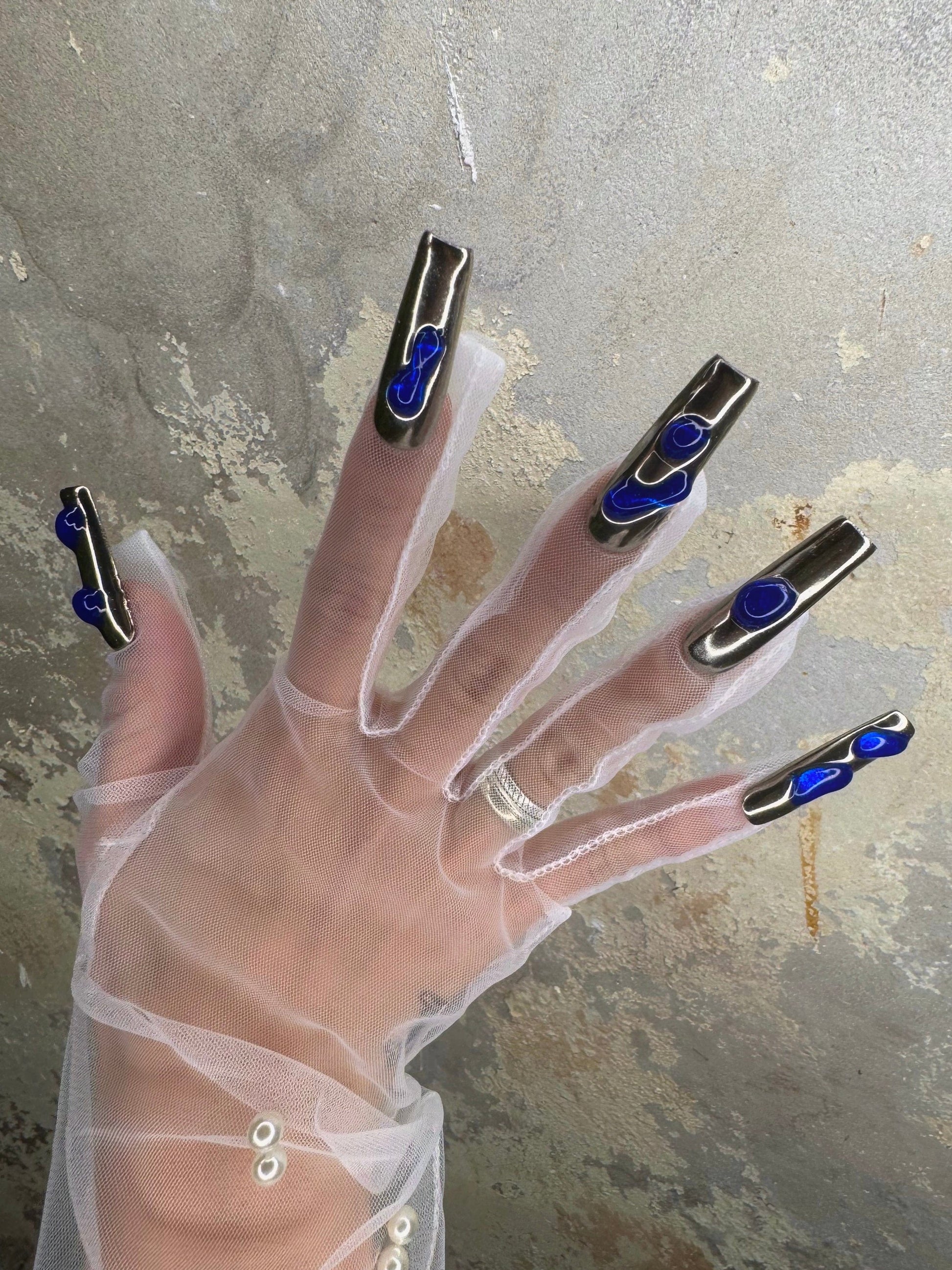 CYBORG NAIL SET-Douxnailsbb-APOC STORE