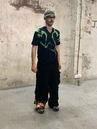 EROS TOP BLACK GREEN-ATH-APOC STORE
