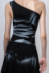 Lingerie dress black-Kenza Iatrides-APOC STORE