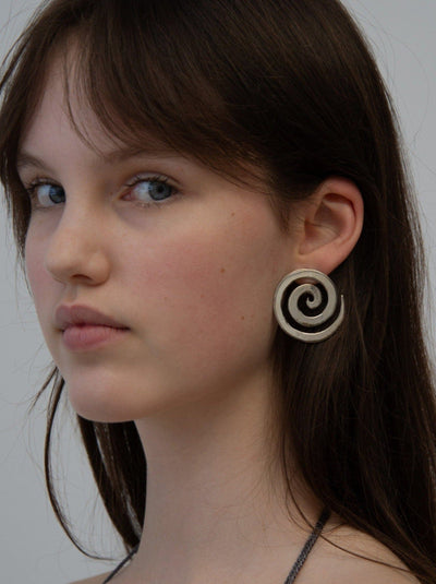 ELENA SILVER EARRINGS-EYLAND-APOC STORE