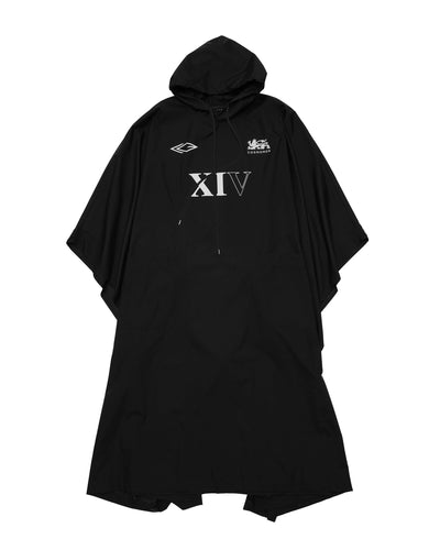 SUPPORTER PONCHO COAT BLACK-Cognomen-APOC STORE