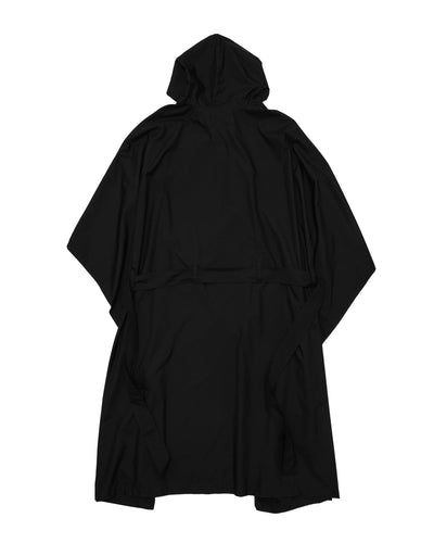 SUPPORTER PONCHO COAT BLACK-Cognomen-APOC STORE