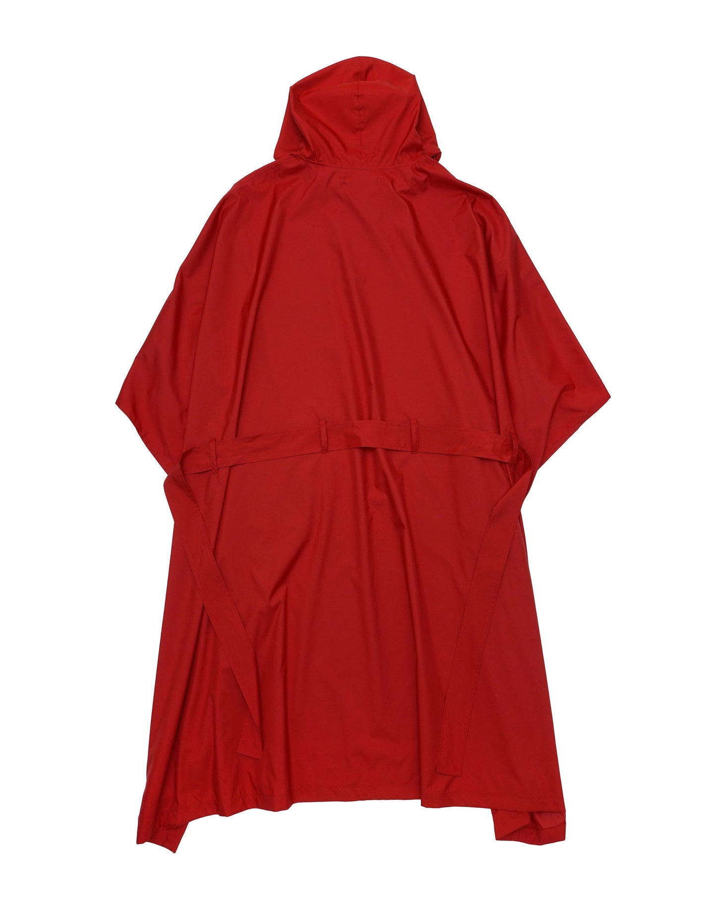 SUPPORTER PONCHO COAT RED-Cognomen-APOC STORE