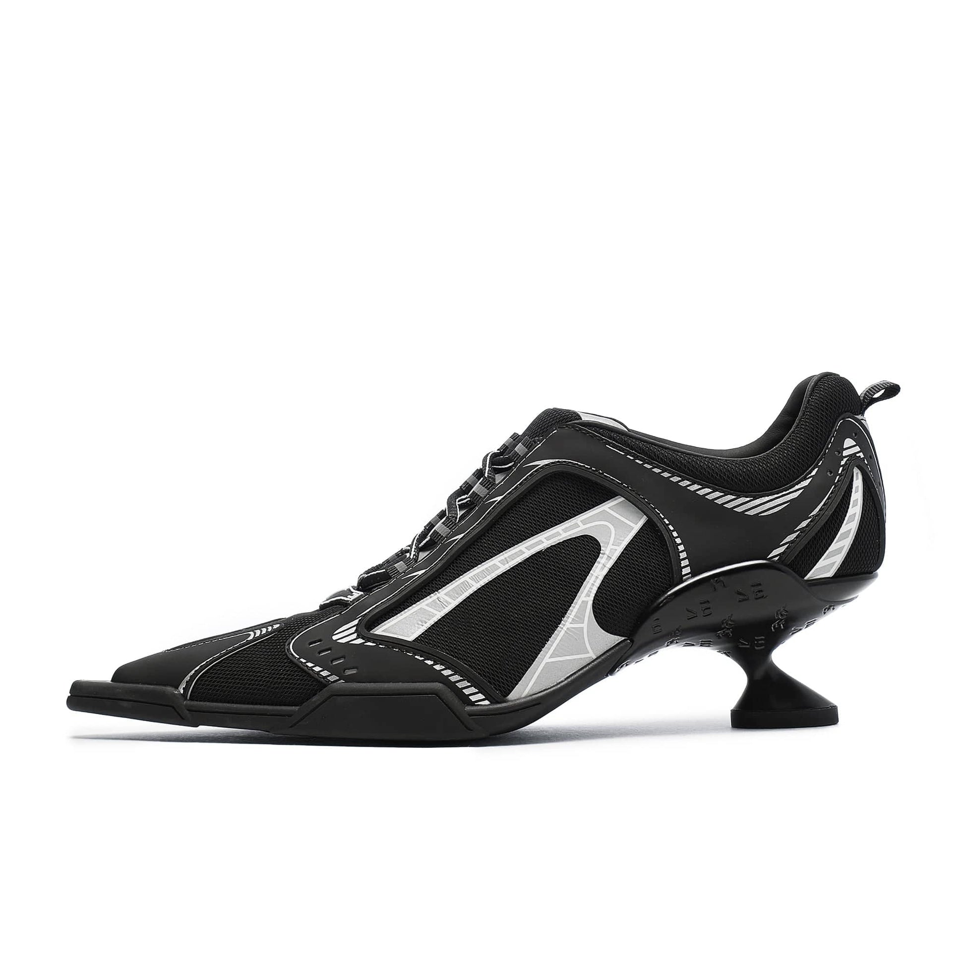 Interstellar high heel sneaker black-EMPTY BEHAVIOR-APOC STORE
