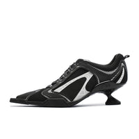 Interstellar high heel sneaker black-EMPTY BEHAVIOR-APOC STORE