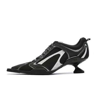 Interstellar high heel sneaker black-EMPTY BEHAVIOR-APOC STORE