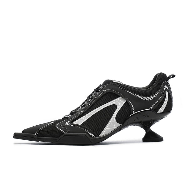 Interstellar high heel sneaker black-EMPTY BEHAVIOR-APOC STORE