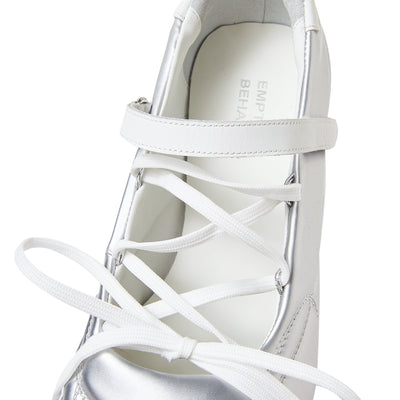 Interstellar Sports Ballet High Heel Silver-EMPTY BEHAVIOR-APOC STORE