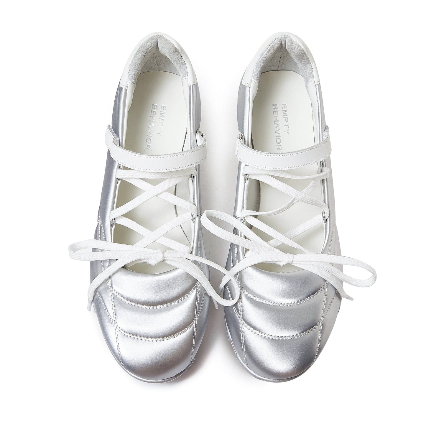 Interstellar Sports Ballet High Heel Silver-EMPTY BEHAVIOR-APOC STORE