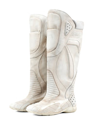 Boxing Boots White-EMPTY BEHAVIOR-APOC STORE