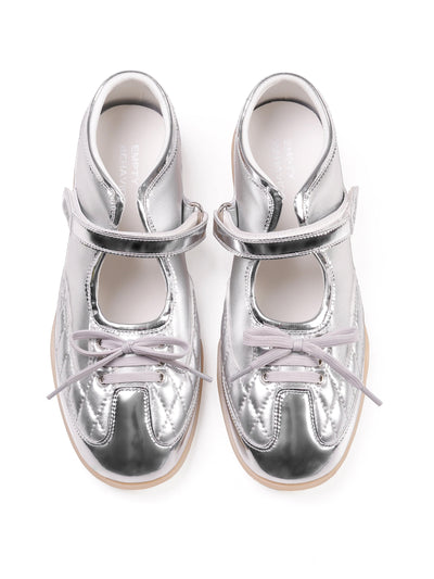 GO VACAY - Sports Mary Jane Silver-EMPTY BEHAVIOR-APOC STORE