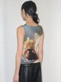 EMPATH x Gabrielle Rosenstein Eelgrass Mesh Tank-Gabrielle Rosenstein-APOC STORE