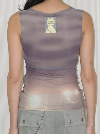 EMPATH x Gabrielle Rosenstein Emerge Mesh Tank-Gabrielle Rosenstein-APOC STORE