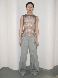 EMPATH x Gabrielle Rosenstein Emerge Mesh Tank-Gabrielle Rosenstein-APOC STORE