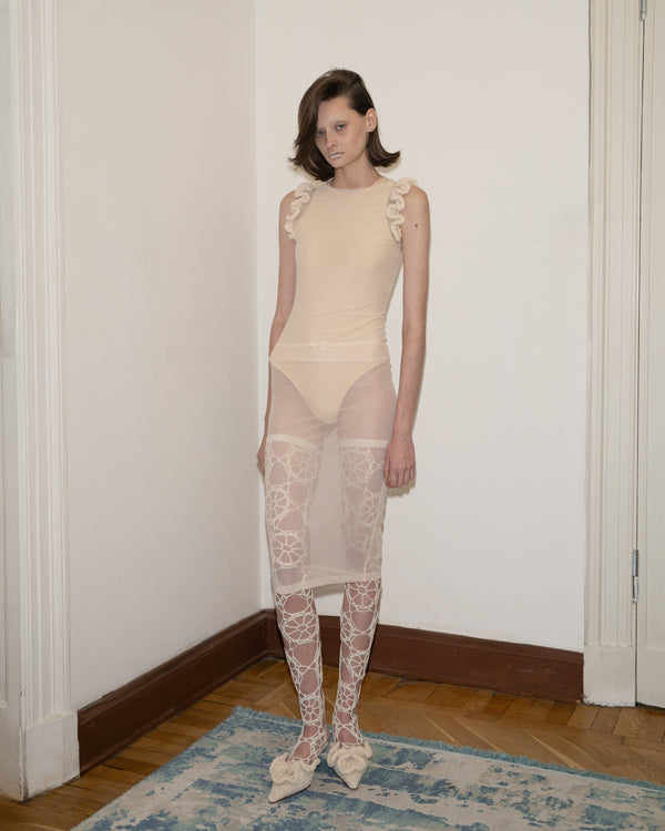 tank top with ruffle details peach-Nastyamasha-APOC STORE