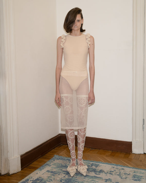 tank top with ruffle details peach-Nastyamasha-APOC STORE