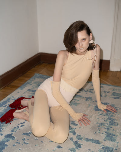 Biflex Stirrups Leggings beige-Nastyamasha-APOC STORE