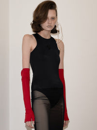Biflex Bodysuit with Embroidery logo-Nastyamasha-APOC STORE