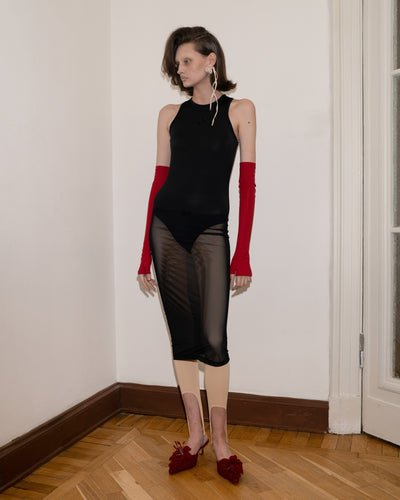 Biflex Bodysuit with Embroidery logo-Nastyamasha-APOC STORE