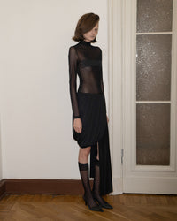 Biflex Draped Skirt-Nastyamasha-APOC STORE