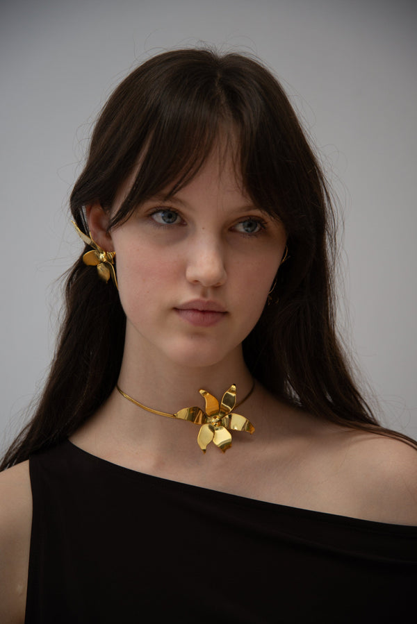 BIG ESTELLE EARRINGS GOLD-EYLAND-APOC STORE