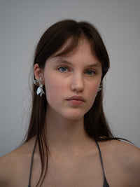 BIG ESTELLE EARRINGS SILVER-EYLAND-APOC STORE