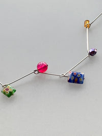 Sterling Silver Daisy Chain Necklace-Edy Bridges-APOC STORE