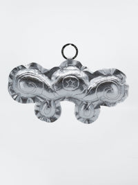 CORNER FLOWER KEYCHAIN SILVER-Fior di Latte-APOC STORE