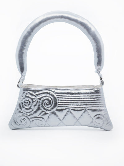 CORSO DEI MILLE BAG SILVER-Fior di Latte-APOC STORE