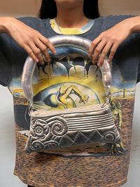 CORSO DEI MILLE BAG SILVER-Fior di Latte-APOC STORE