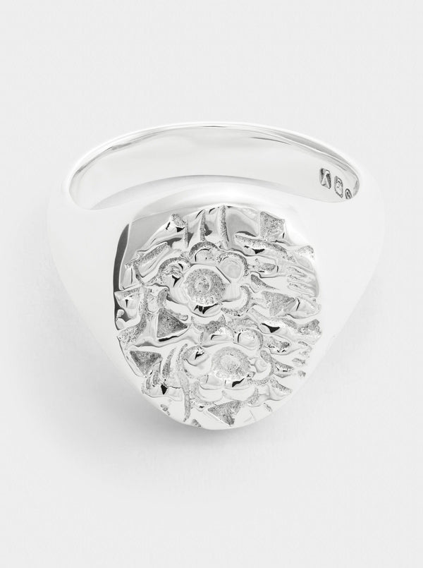 Flora Signet Ring-OCTI-APOC STORE