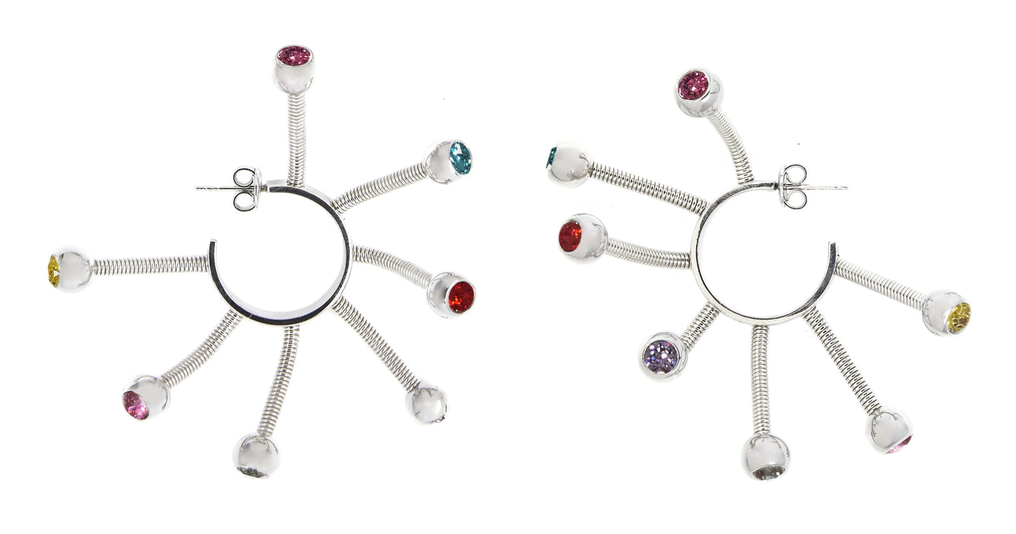 Silver Multi Flex Wheel Hoops-D’heygere-APOC STORE