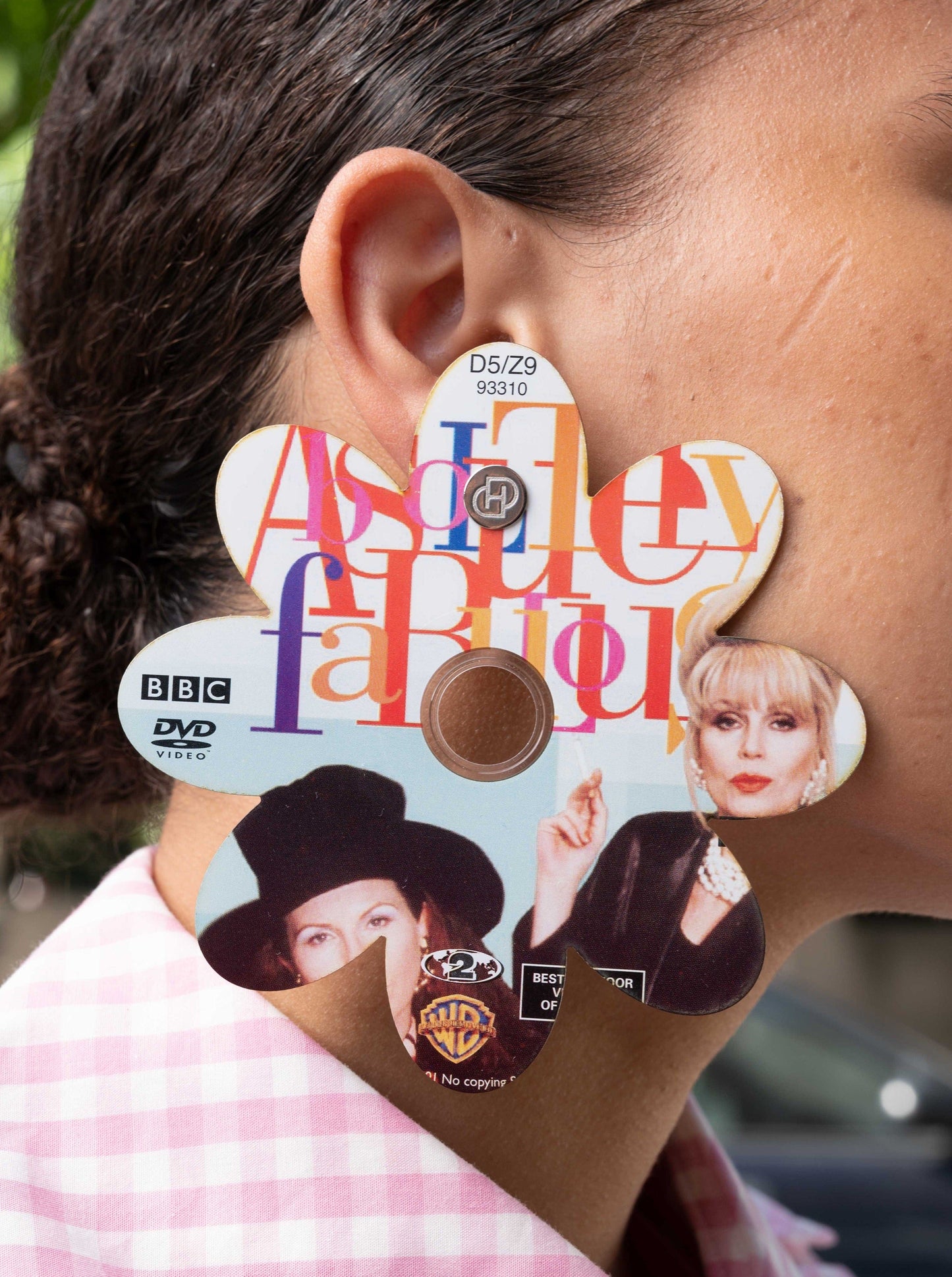 Absolutely Fabulous Flower DVD Earring-D’heygere-APOC STORE