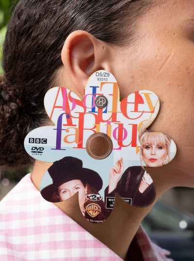 Absolutely Fabulous Flower DVD Earring-D’heygere-APOC STORE