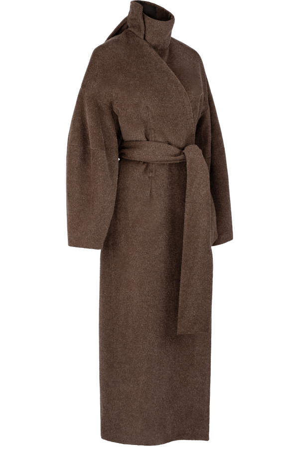 Manola Coat - Brown-Karlaidlaw-APOC STORE